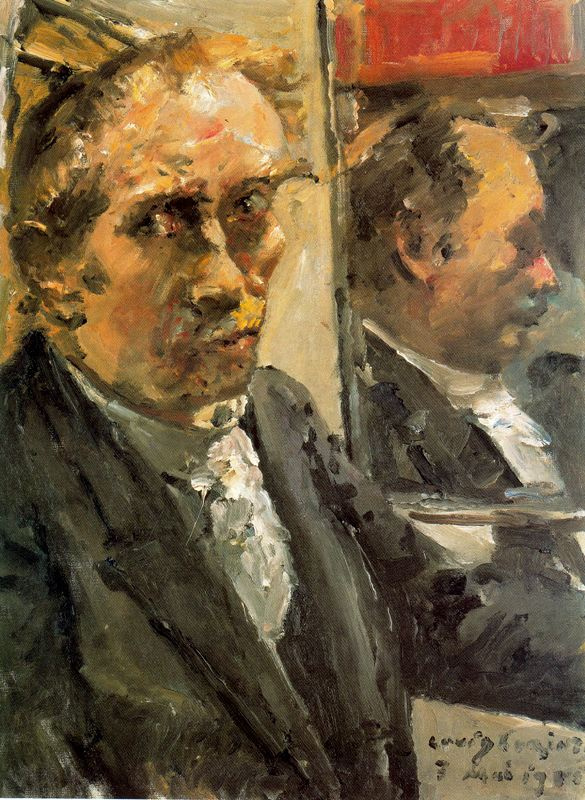 Lovis Corinth. The last self-portrait