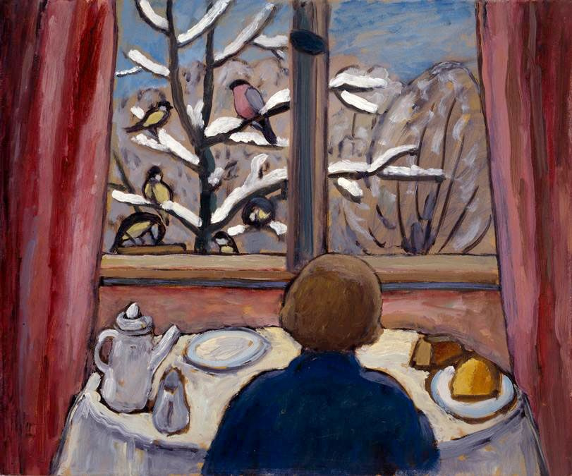 Gabriele Münter. Breakfast with the birds