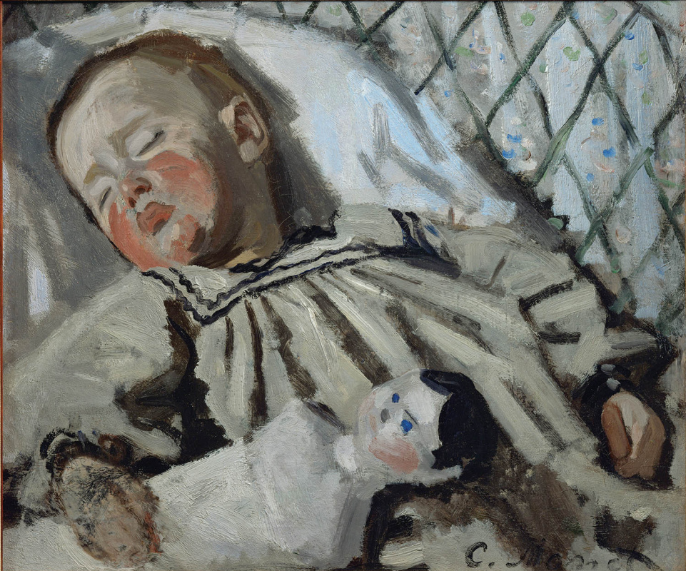 Claude Monet. Jean Monet Sleeping