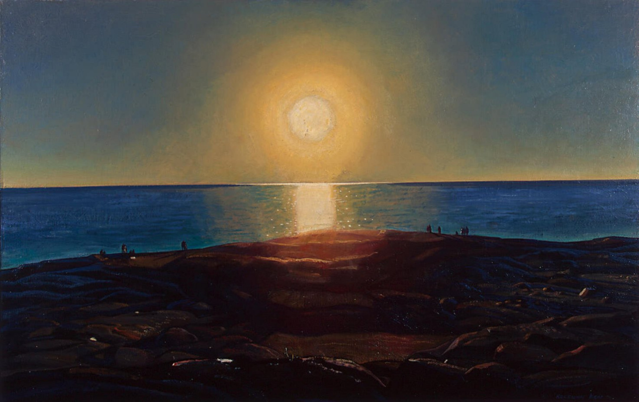 Rockwell Kent. Peace and freedom. Maine coast