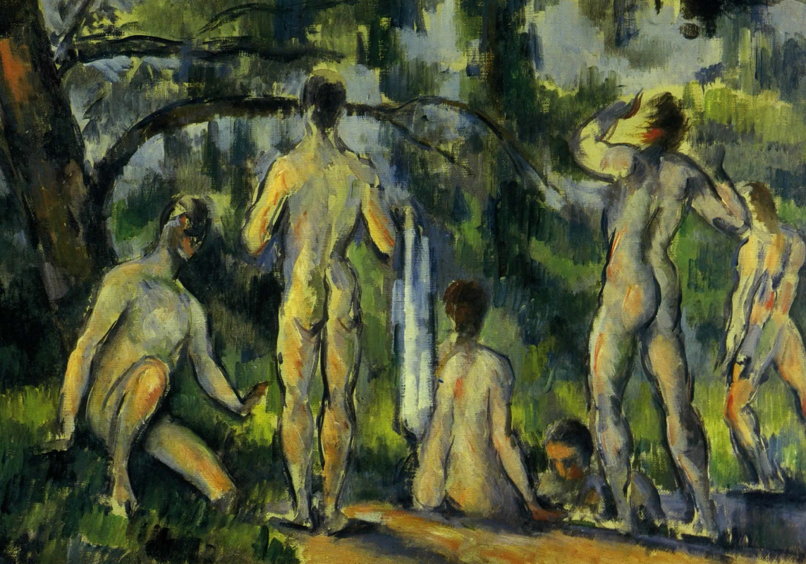 Paul Cezanne. Bathing