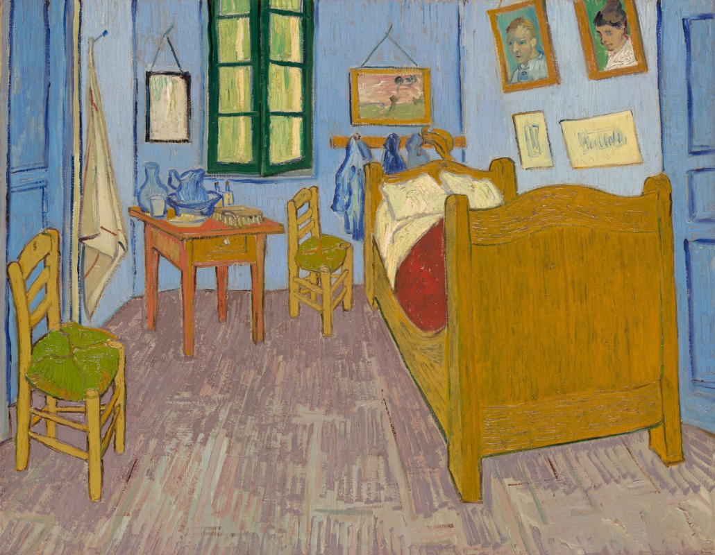 Vincent van Gogh. Bedroom in Arles (third version)