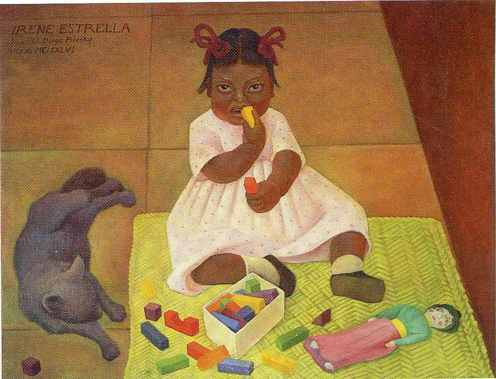 Diego Maria Rivera. Little girl