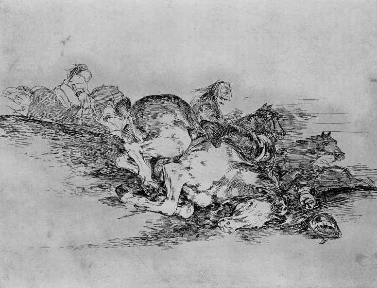 Francisco Goya. The series "disasters of war", page 08: it always happens