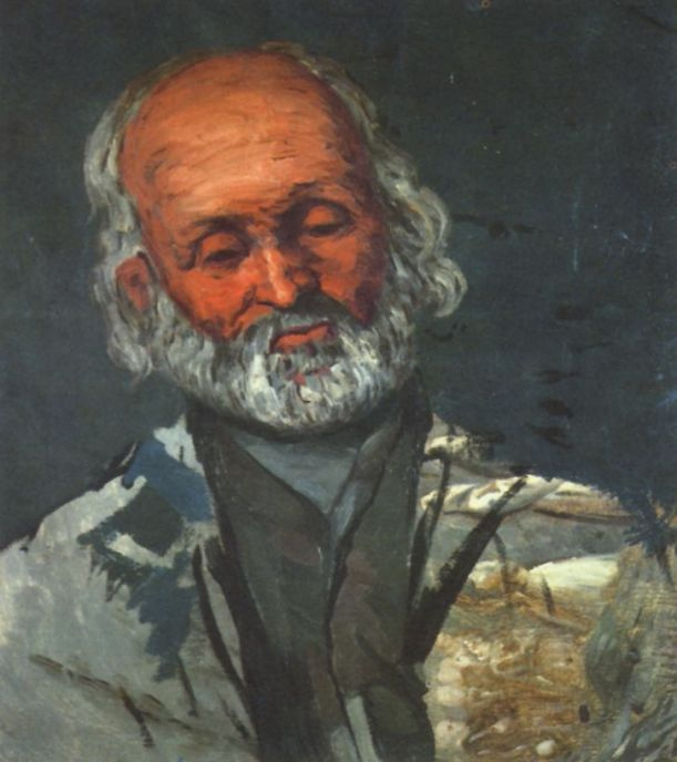 Paul Cezanne. Portrait of elderly man