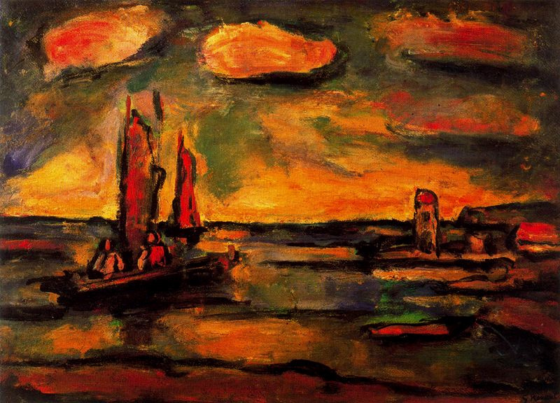 Georges Rouault. Sunset