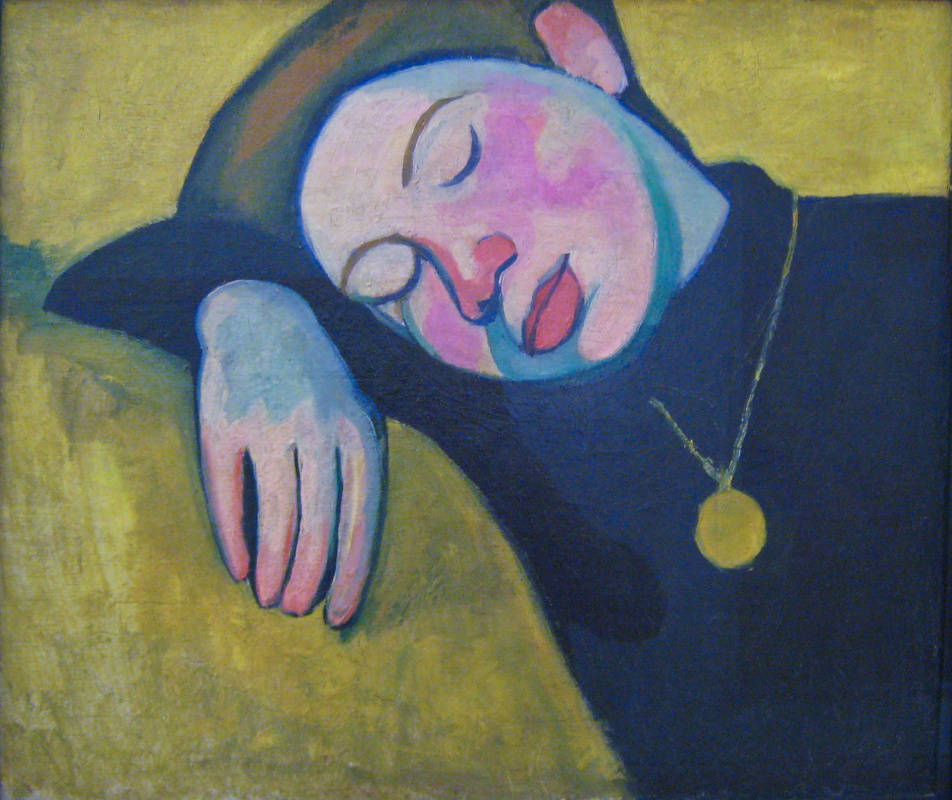 Sonia Delaunay. Sleeping girl