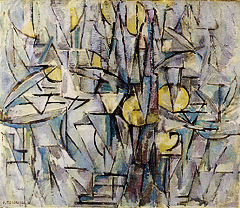 Piet Mondrian. Composition No. 10