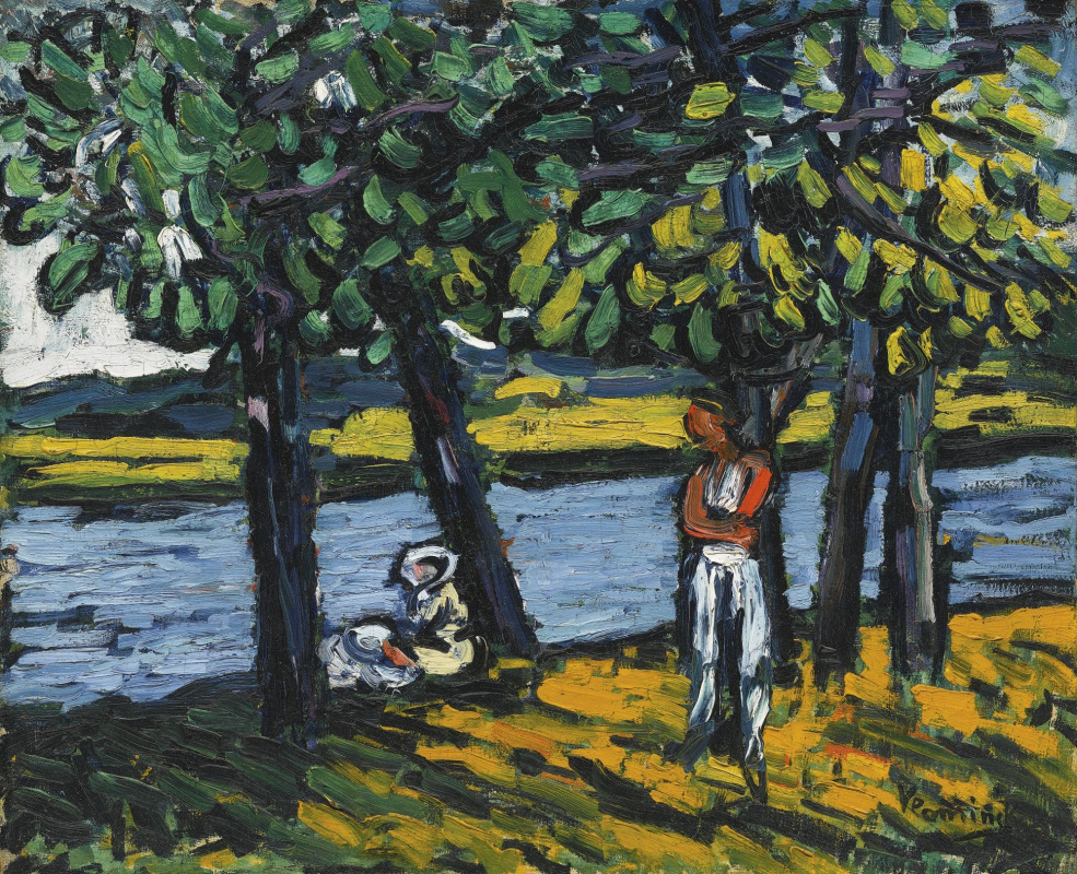 Maurice de Vlaminck. Rowers at Chatou