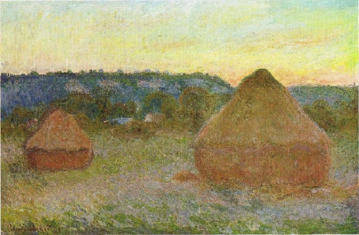 Claude Monet. Haystacks (End of day, autumn)