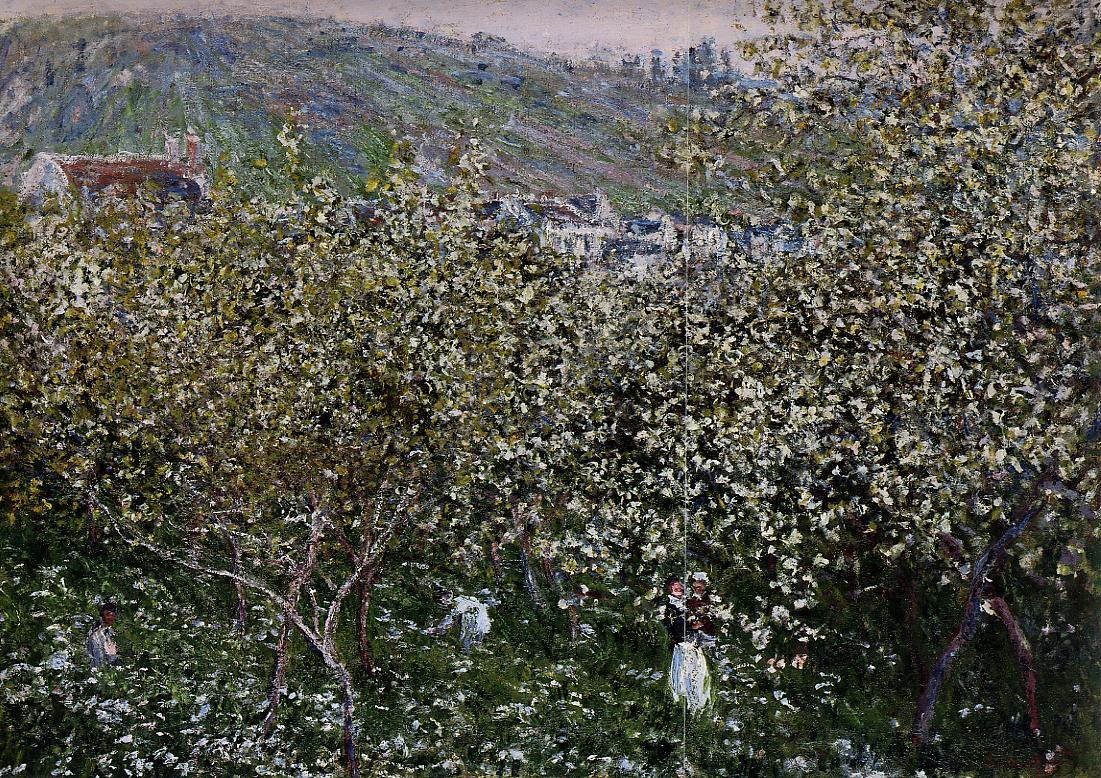 Claude Monet. Nice, flowering plum