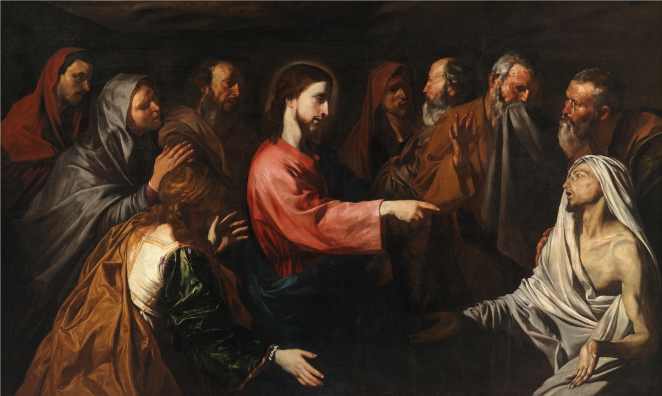 Giuseppe de Ribera. The Resurrection of Lazarus