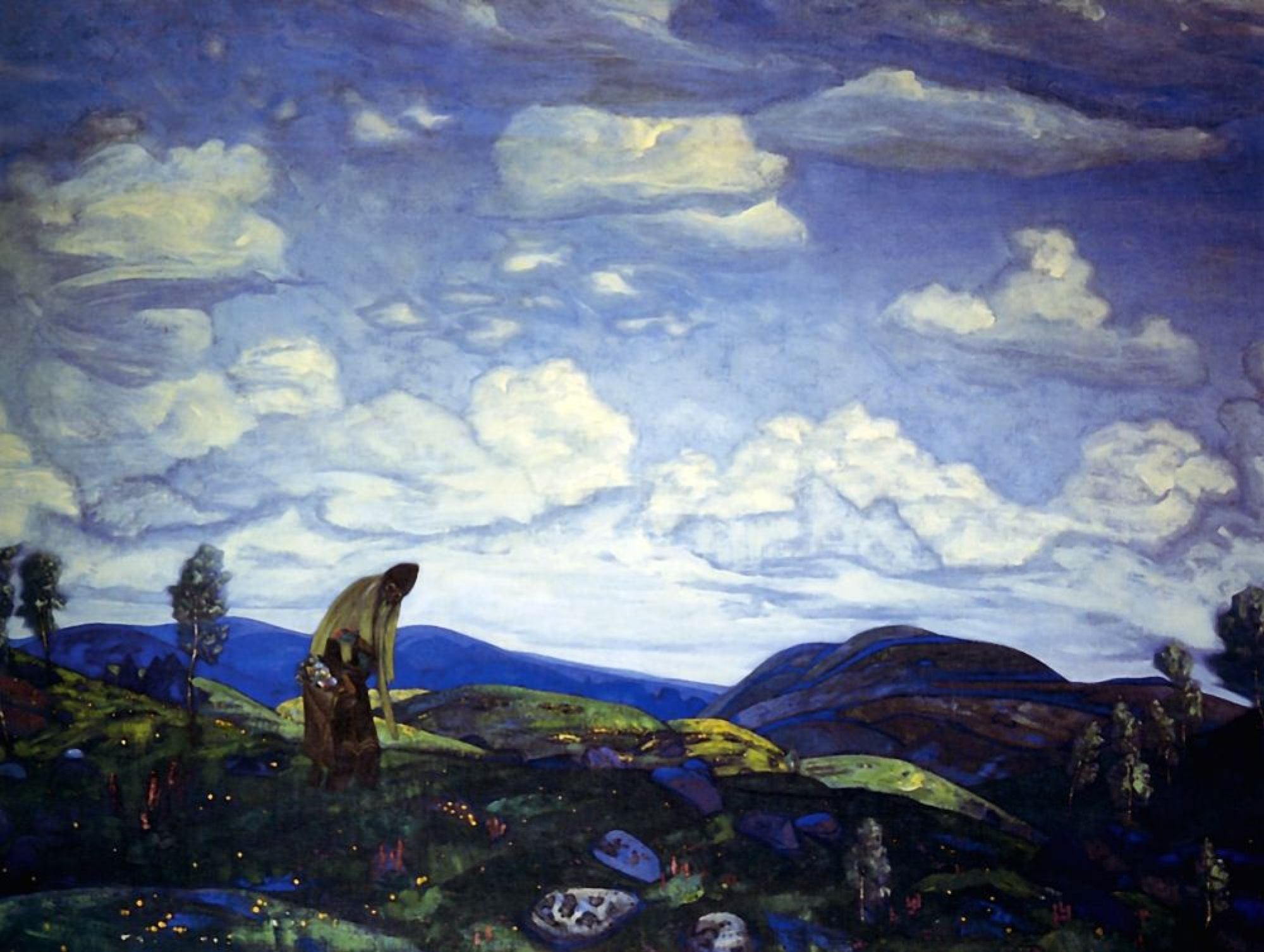 Saint Panteleimon the healer, 1916, 179×130 cm by Nicholas Roerich