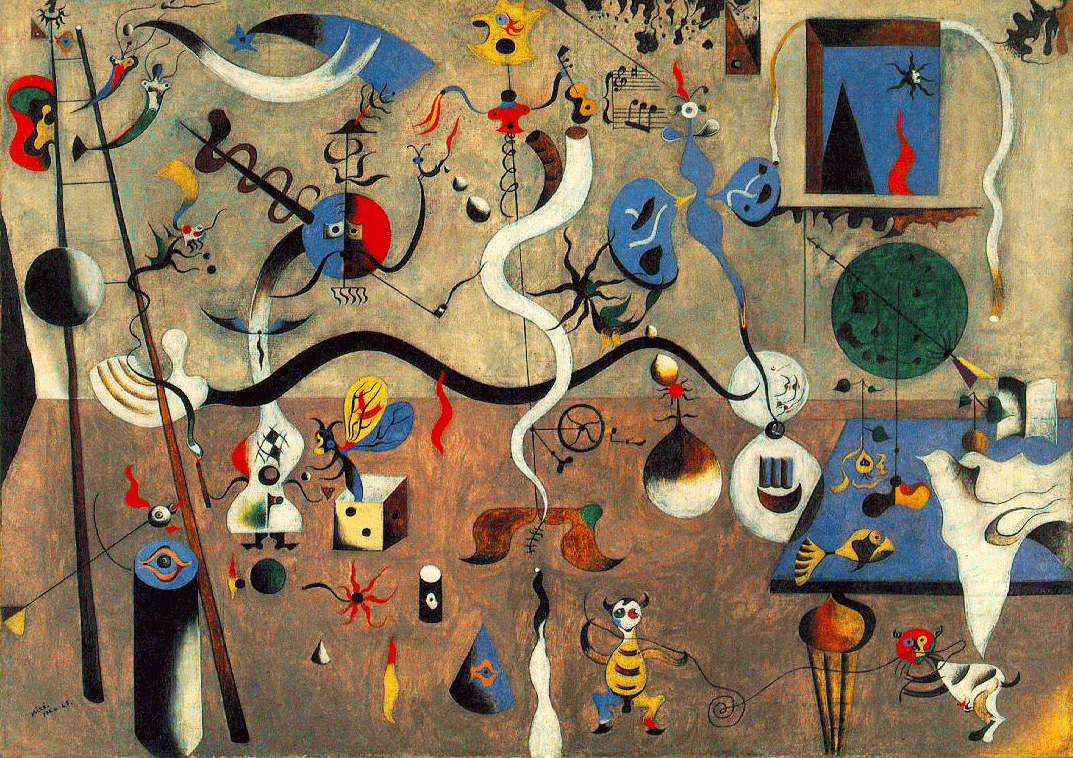 Joan (Joan) Miro. Carnival Of Harlequin