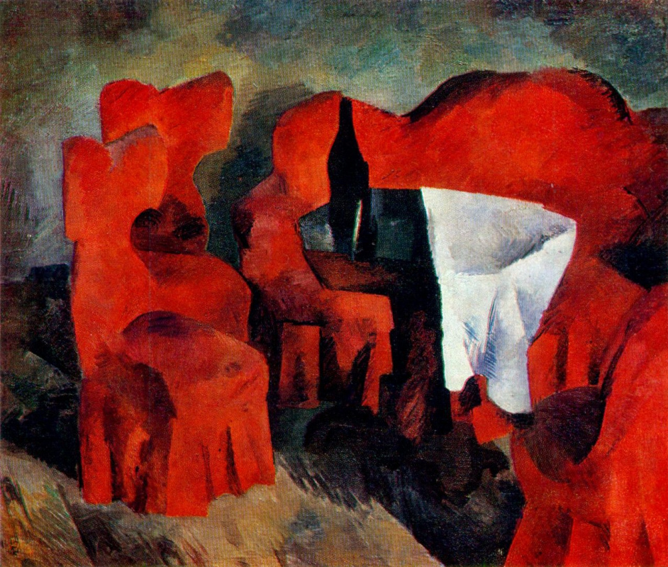 Robert Rafailovich Falk. Red furniture