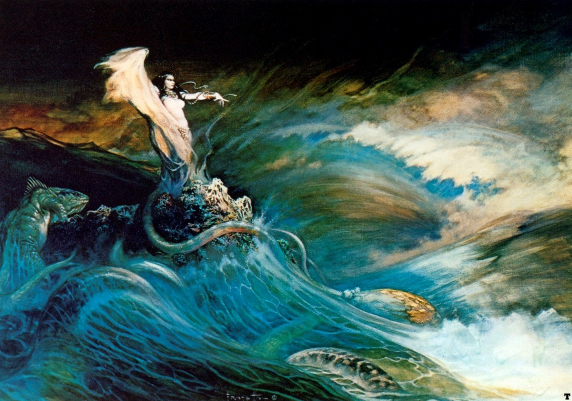 Frank Frazetta. Seehexe