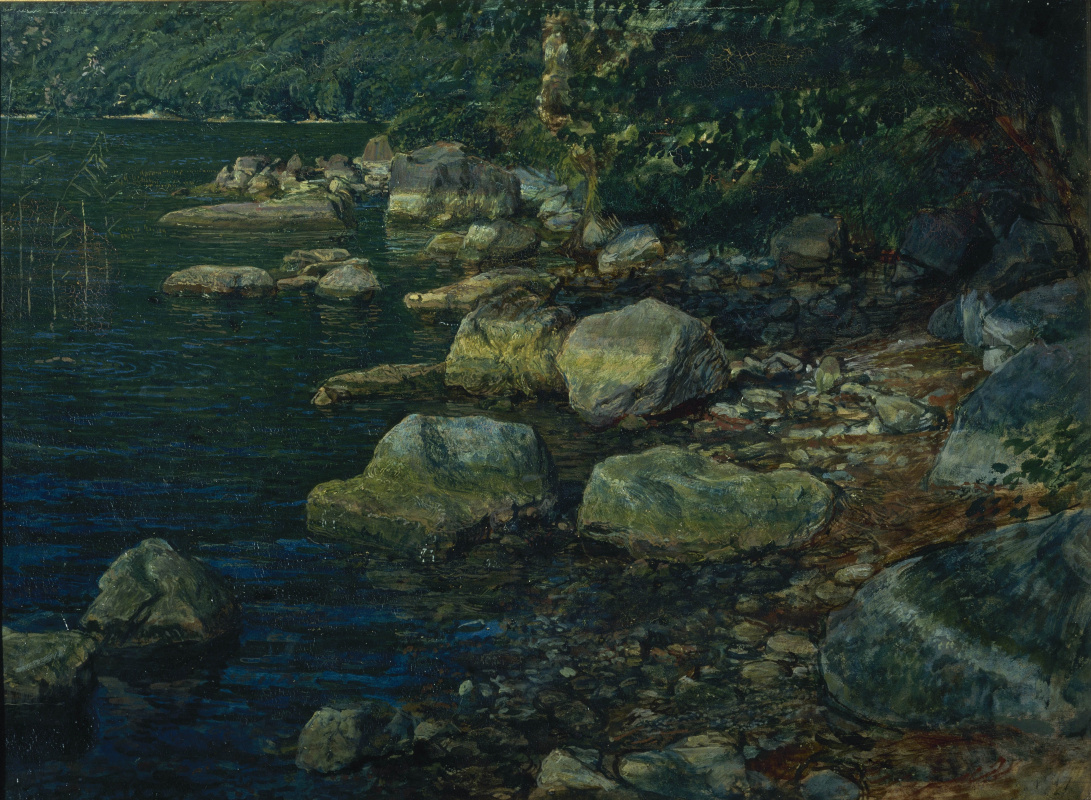 Alexandre Andreevitch Ivanov. De l'eau et des pierres sous Palazzuolo, près de Florence. Les années 1850