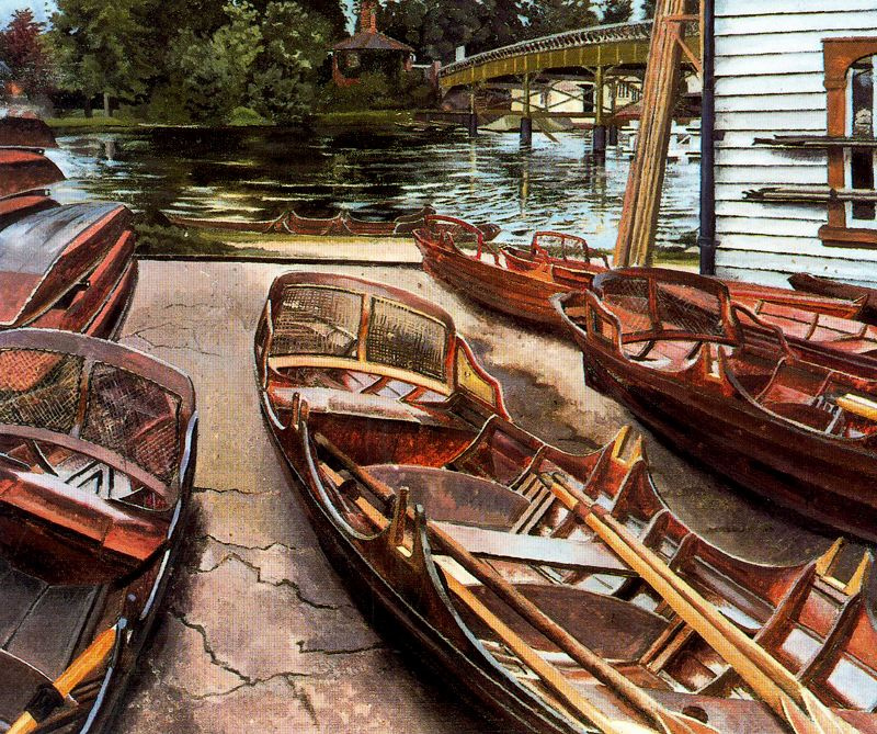 Stanley Spencer. Boats