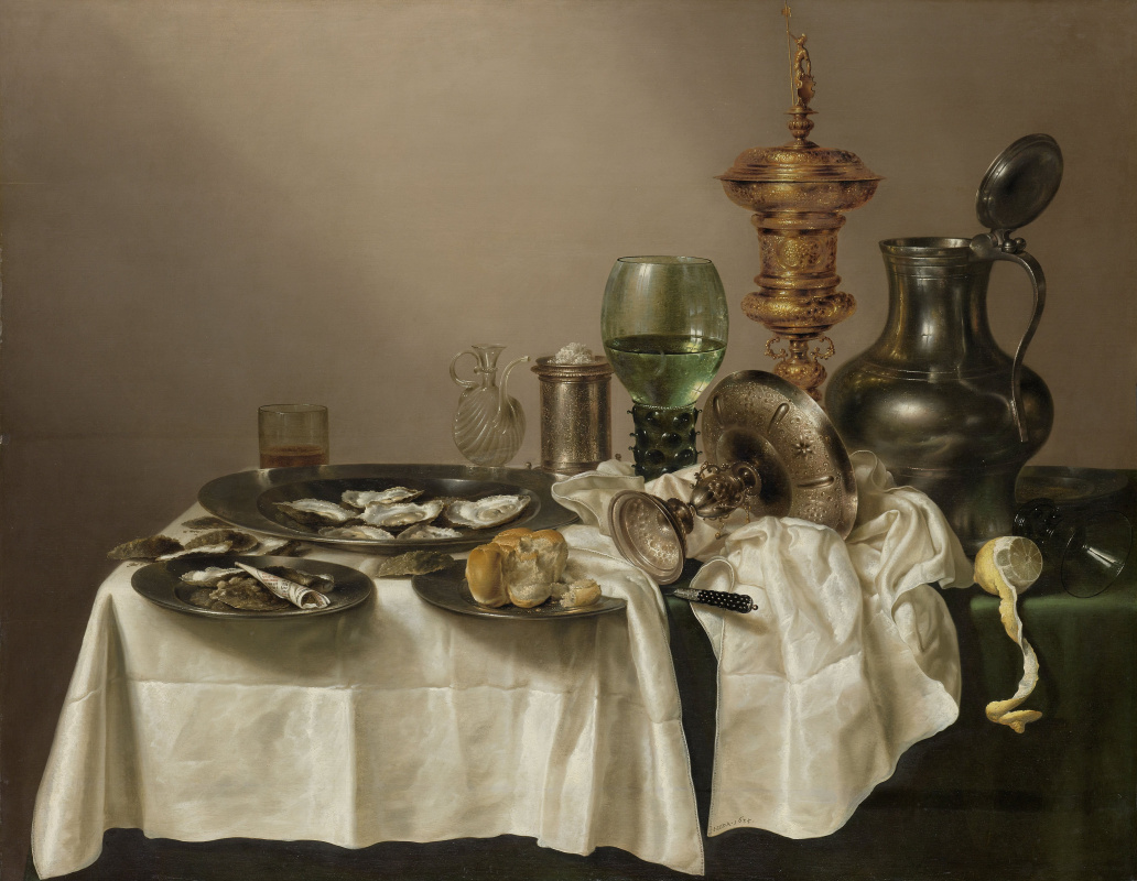Willem Claesz Heda. Still life with gilded Cup