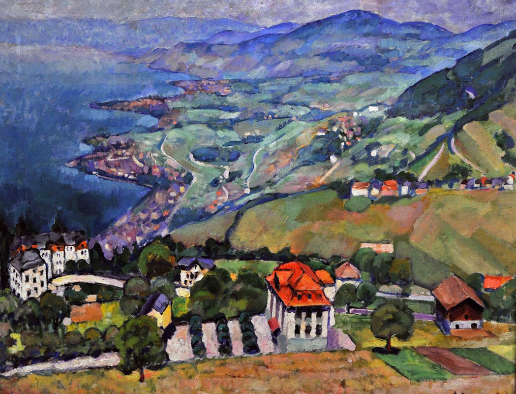 Ilya Mashkov. Paysage de montagne