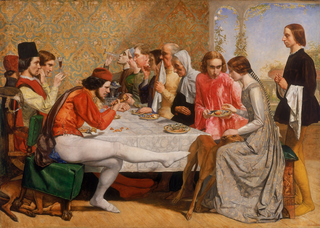 John Everett Millais. Lorenzo and Isabella