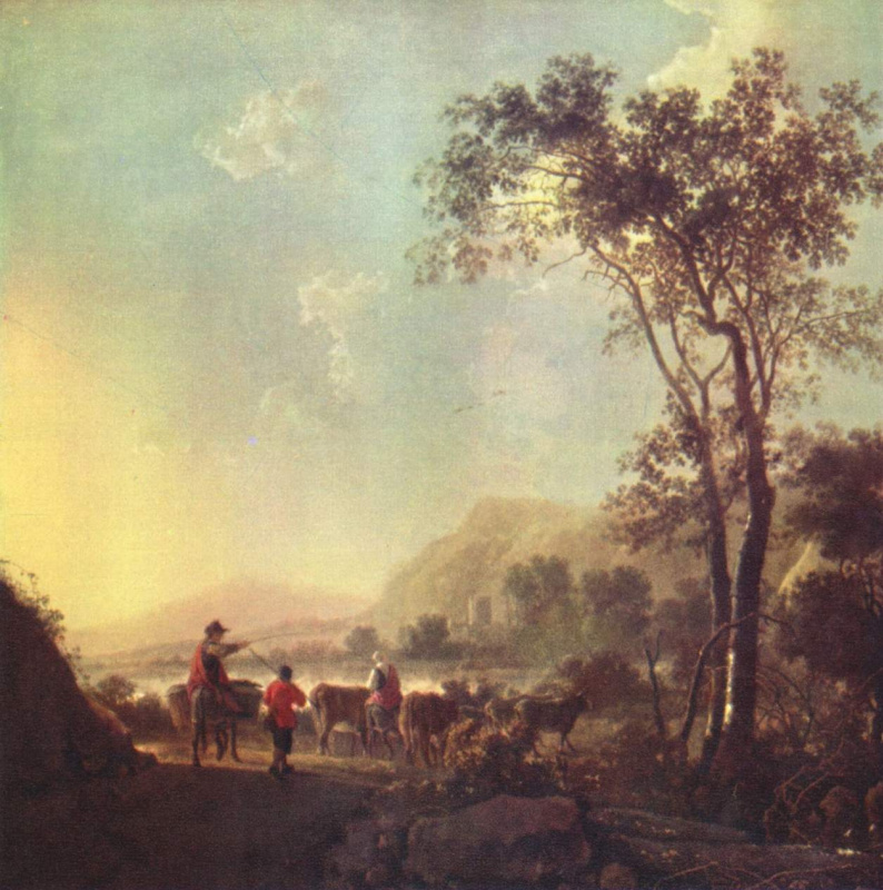 Albert Köyp. Mountain landscape