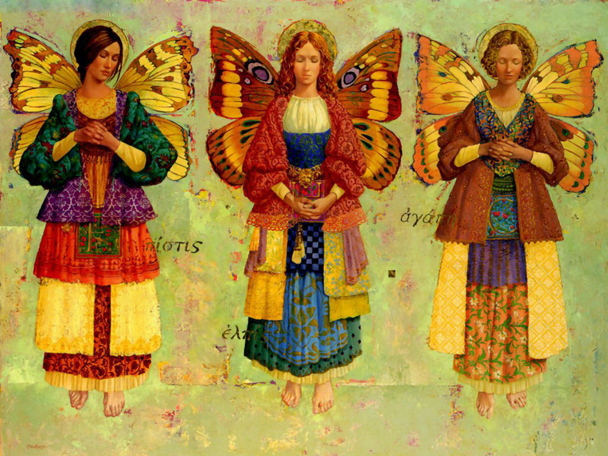 Faith, Hope and Love, XX by James Christensen: History, Analysis 