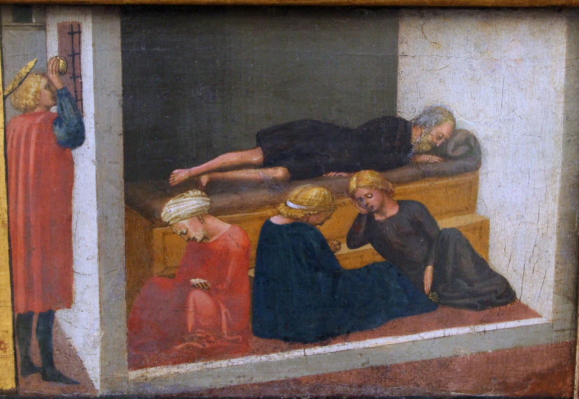 Tommaso Masaccio. Life of St. Nicholas. Pizansky polyptych