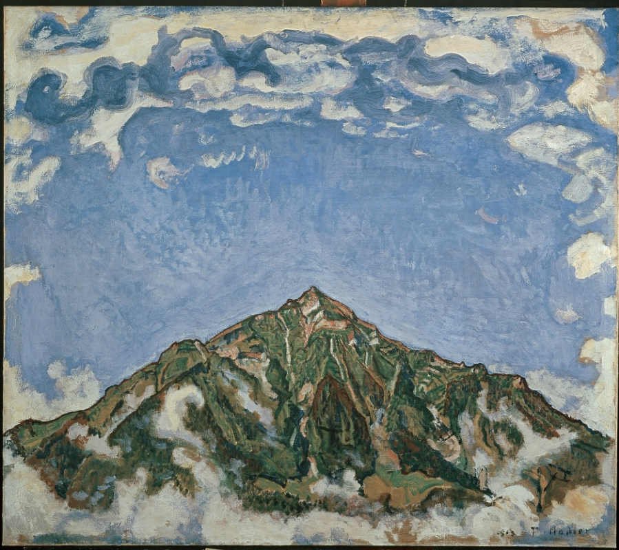 Ferdinand Hodler. Mount Niesen from Histria