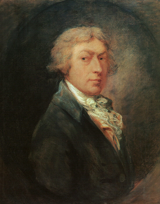 Thomas Gainsborough. Self-portrait