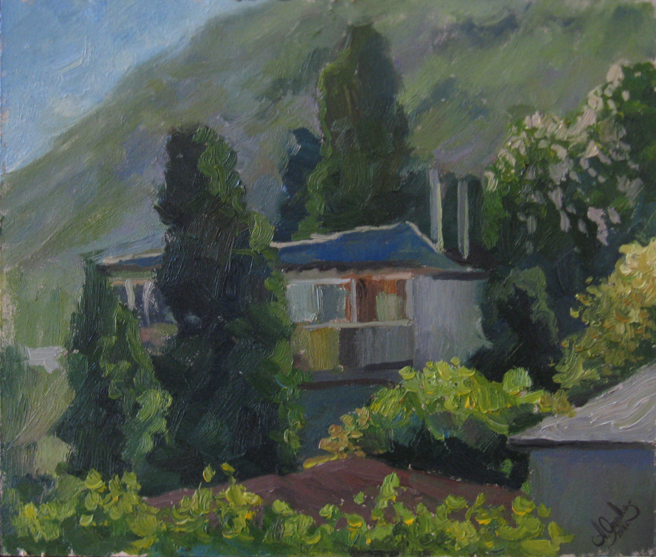 Artur Petrovich Yatsenko. "House in Gurzuf"