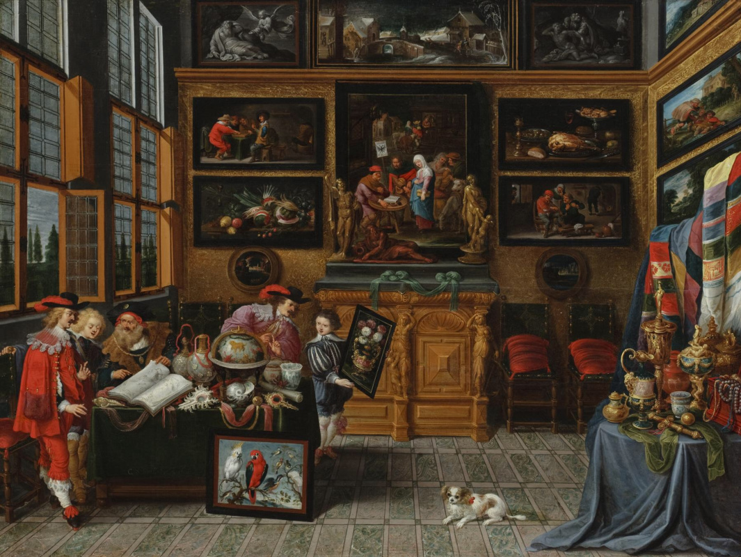 Cornelis de Baellieur. Кабинет коллекционера