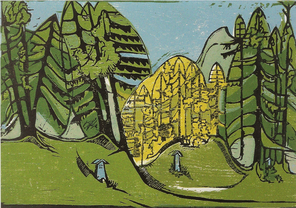 Ernst Ludwig Kirchner. Forest