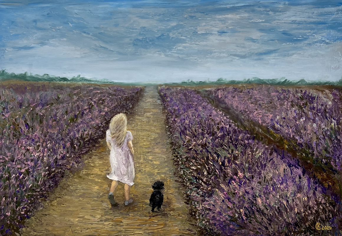 Svetlana Kutuzova. Lavender Field