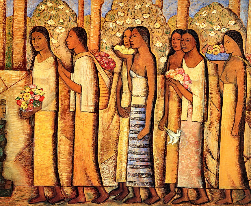 Alfredo Ramos Martinez. The Dedication Of Quetzalcoatl