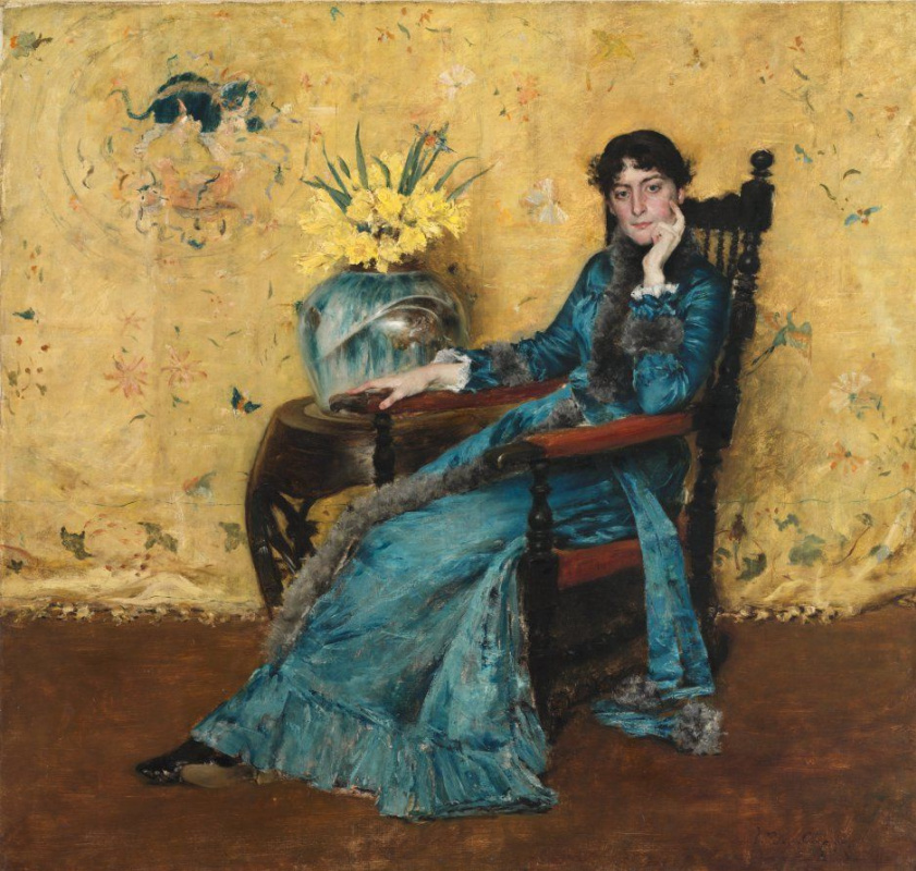 William Merritt Chase. Portrait of miss Dora Wheeler