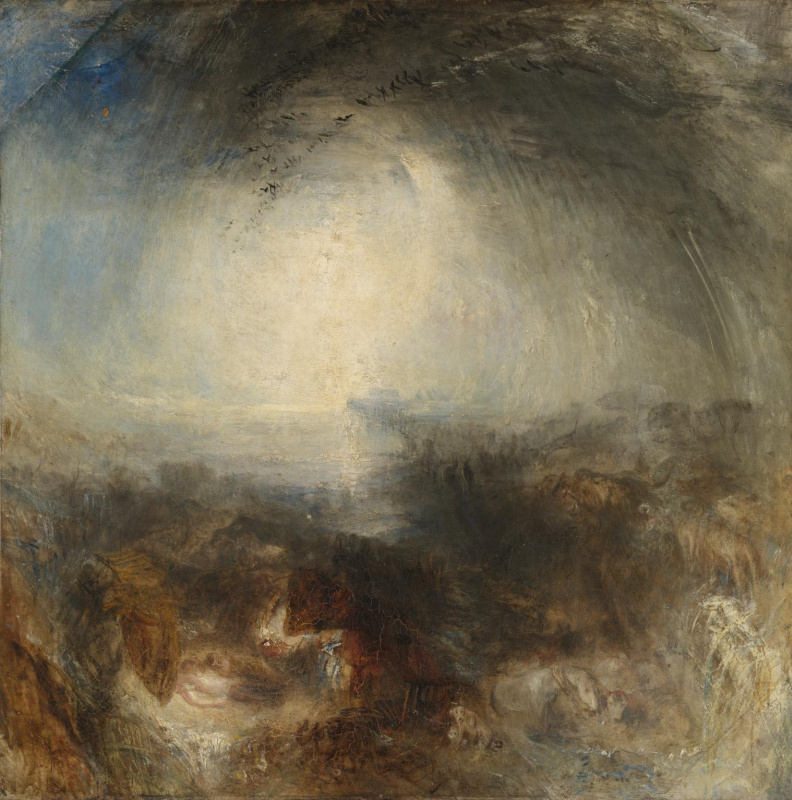 Joseph Mallord William Turner. Shade and darkness: the evening before the Flood