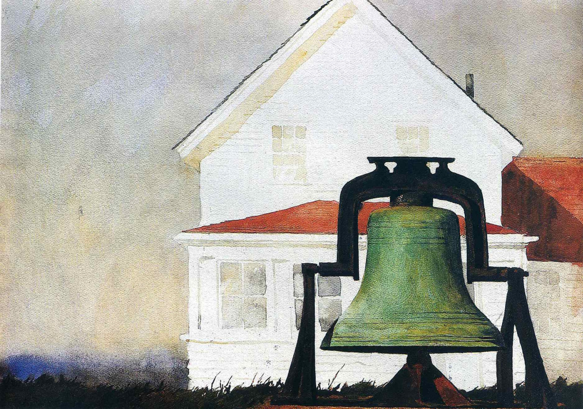 Jamie Wyeth. Bell Monhegan