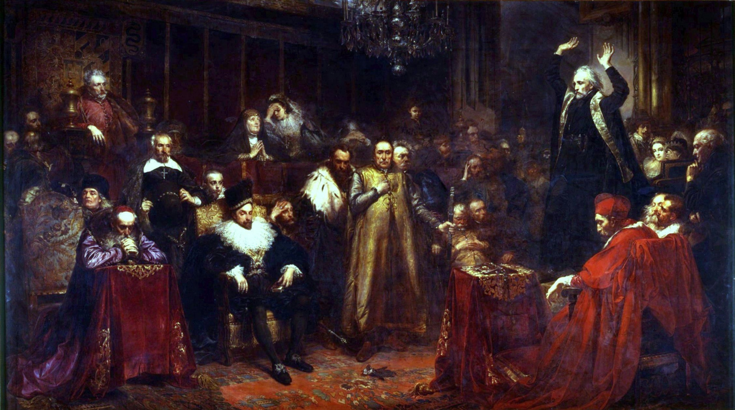 Jan Matejko. Sermon's sermon