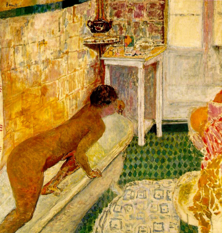 Pierre Bonnard. Exit from the bath
