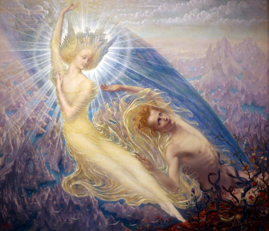 Jean Delville. The Angel of Splendors