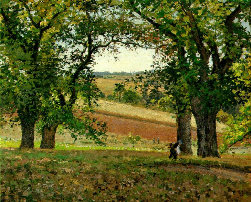 Camille Pissarro. Chestnuts