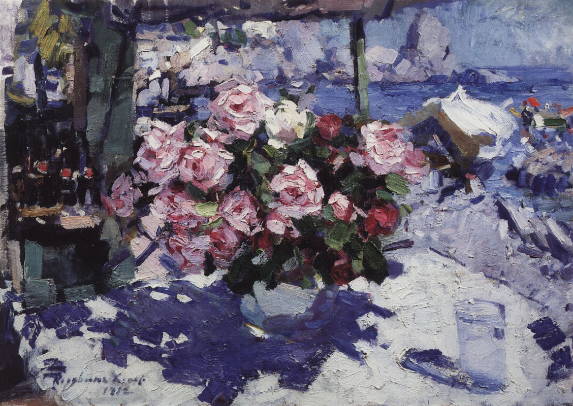 Konstantin Korovin. Roses