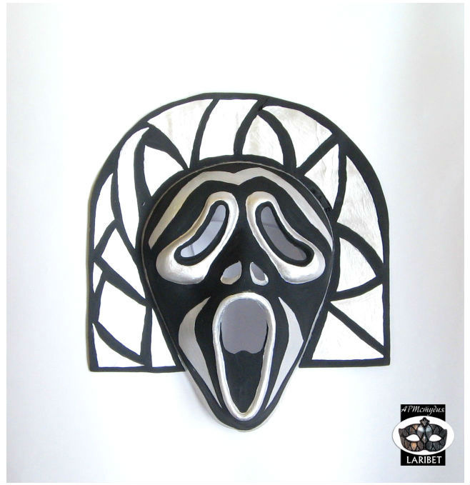 Carnival mask "Shards of Creek"