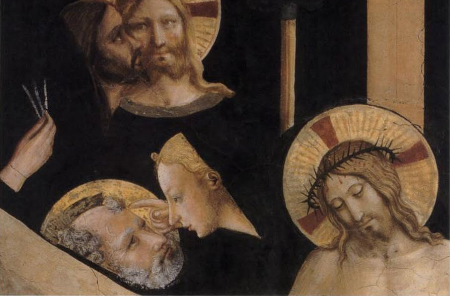 Husband of Sorrow. Fresco of the Monastery of San Marco, Florence