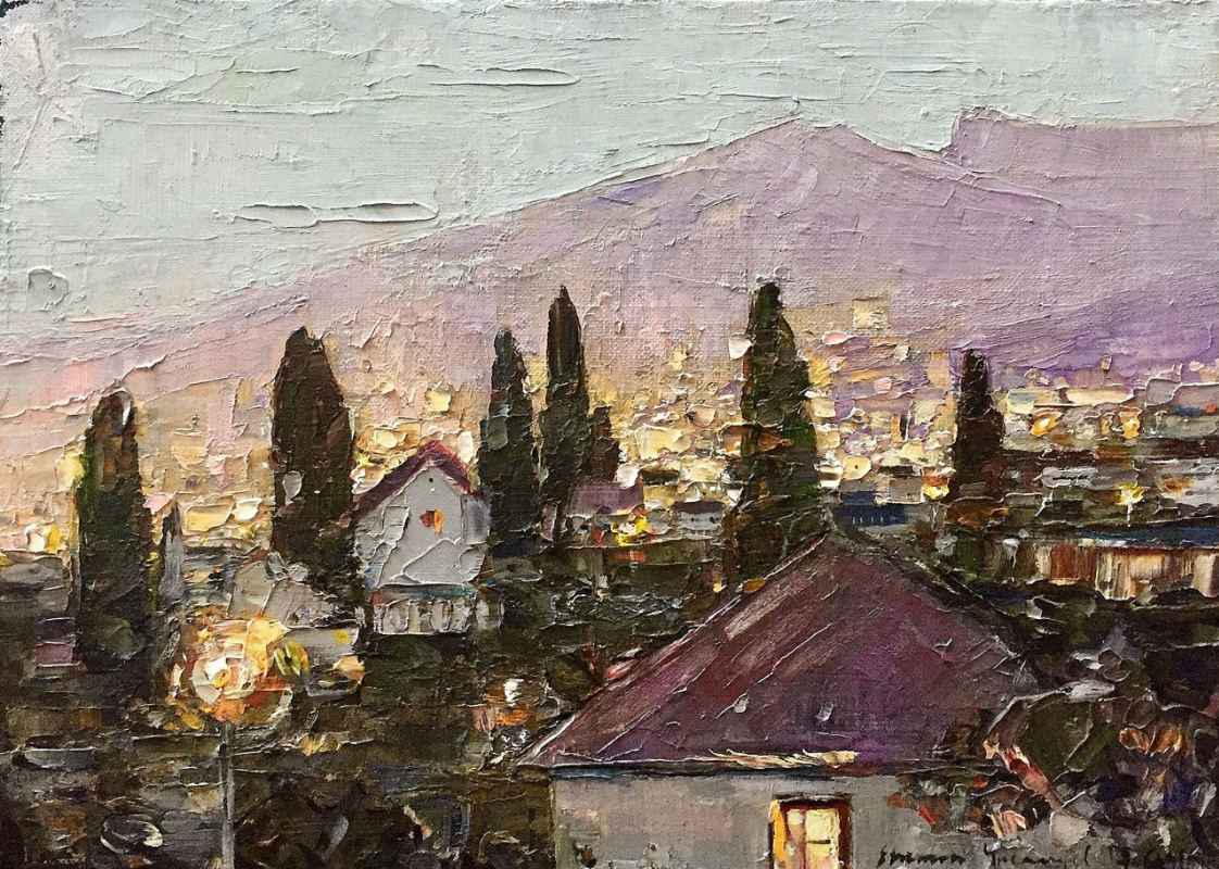 Eugene Alexandrovich Urvantsev. "An Evening In Yalta"