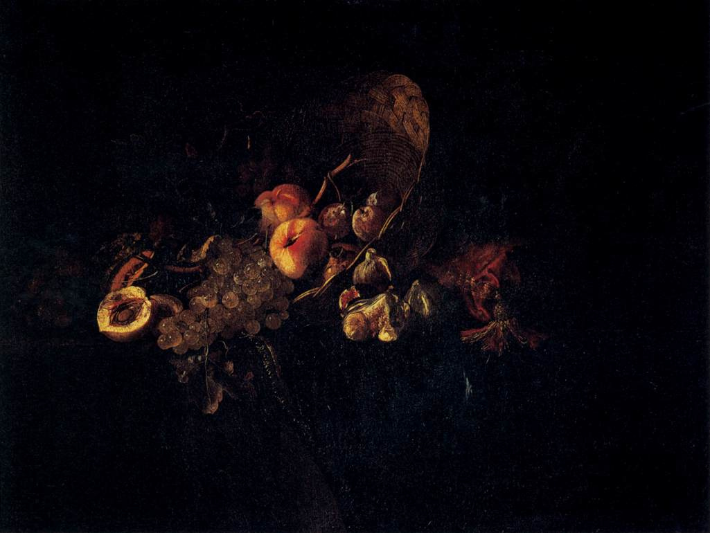 Willem van Aelst. Still life with fruits