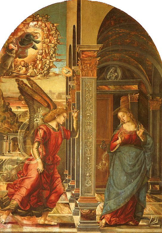 Luke Signorelli. The Annunciation