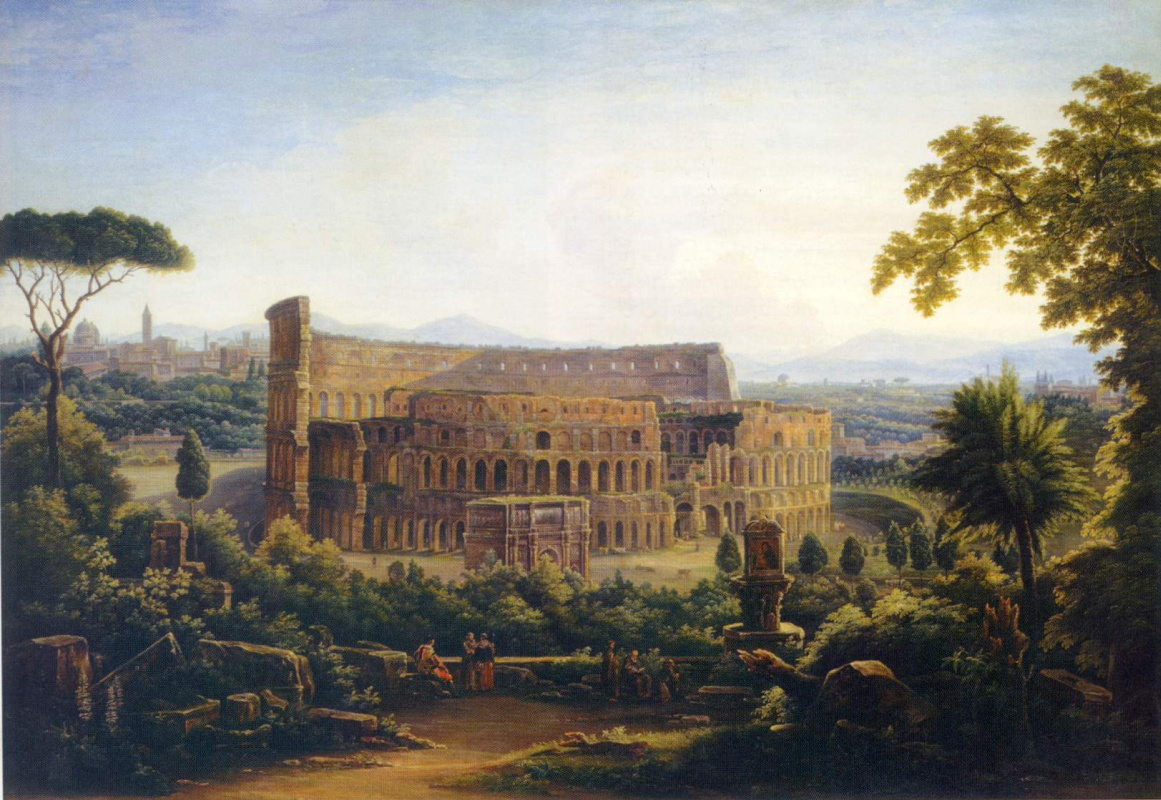 Fedor Mikhailovich Matveyev. View Of Rome. Colosseum