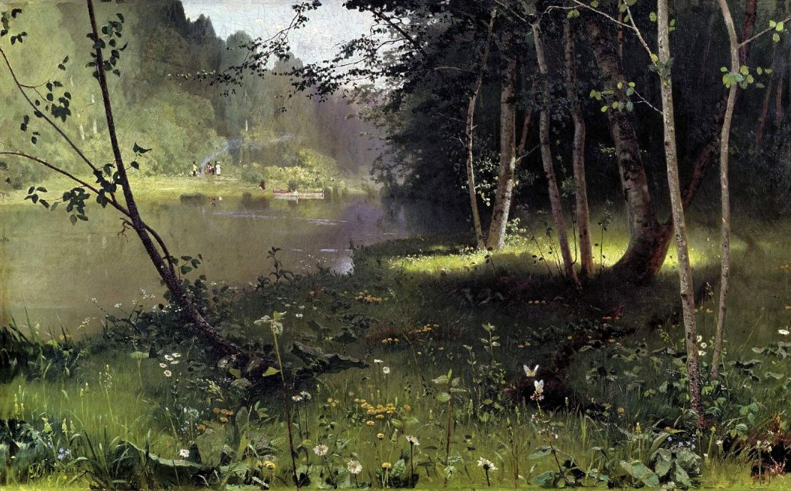 Nikolay Dubovskoy. Forest river